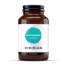 Complément alimentaire végétalien Viridian - Complexe Andrographis 60 capsules