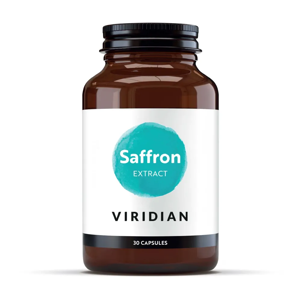 Viridian Vegan Supplement - Saffron Extract 600mg 30 Capsules