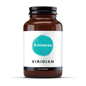 Supplément végétalien Viridian - Extrait d'échinacée 60 capsules