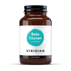 Complément alimentaire végétalien Viridian - Complexe de bêta-glucane 30 capsules