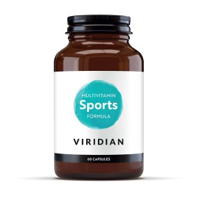 Viridian Vegan Multinutrient Nahrungsergänzungsmittel - Sportformel Multivitamin 60 Kapseln