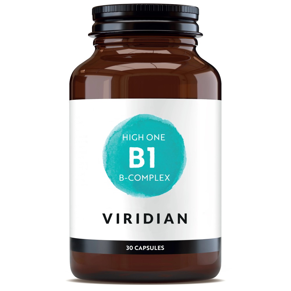 Vegan Supplement Viridian - High One B1 - B Complex 30 Capsules