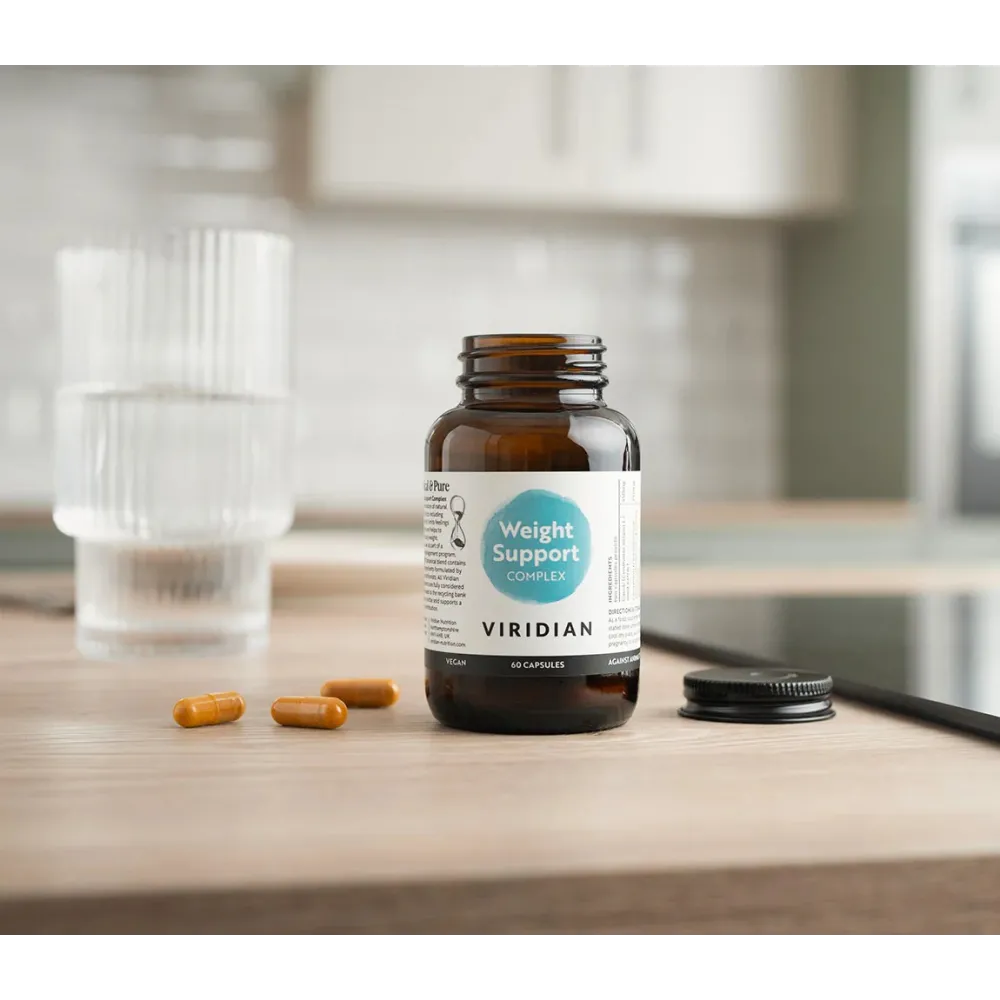 Viridian Vegan Nahrungsergänzungsmittel - Gewichtsunterstützungskomplex 60 Kapseln