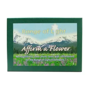 Californian FES Card Set - Affirm a Flower (Range of Light) 48 pieces