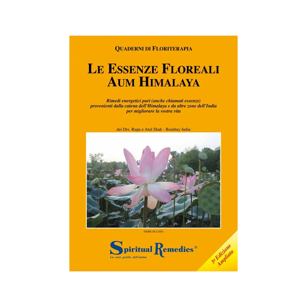 Carnet de thérapie florale n° 2 : Essences indiennes d'Aum Himalaya
