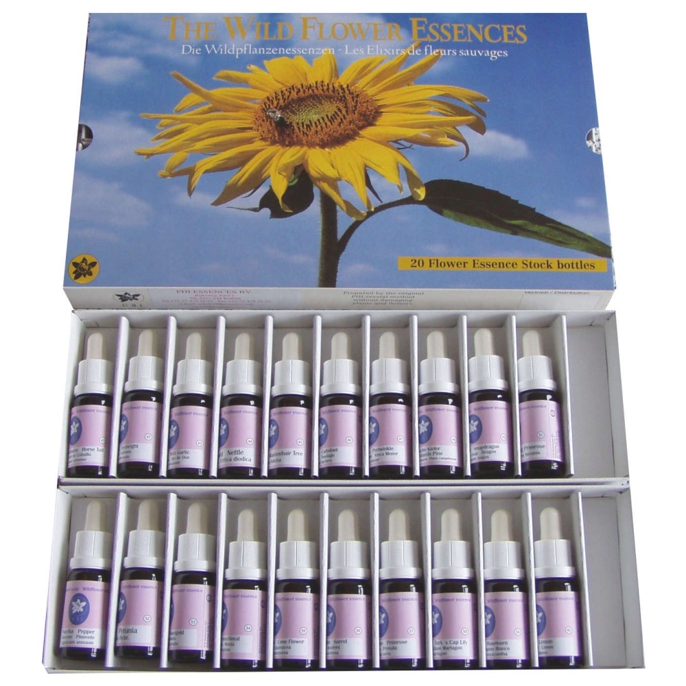 Kit de Florithérapie - 40 Essences de Fleurs Sauvages