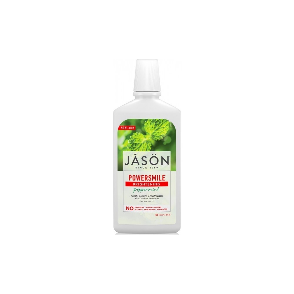 Bain de bouche JĀSÖN - Powersmile 480 ml