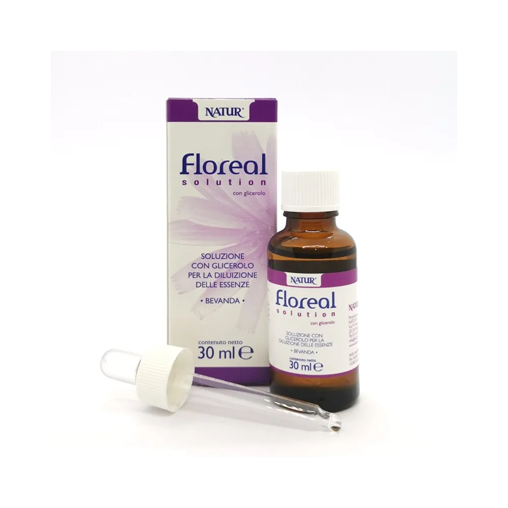 Base per Preparati Gli Essenziali - Floreal Solution con Glicerolo 30 ml