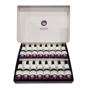 Australian Living Blütentherapie-Set – 16 Einzelessenzen à 15 ml