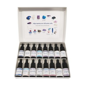 Blütentherapie-Set – 16 Indigo-Essenzen für Kinder – New Child Serie, 15 ml