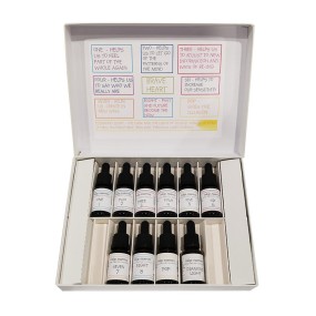 Kit de Terapia Floral - 10 Esencias Índigo Nueva Energía - Serie Nueva Energía 15 ml