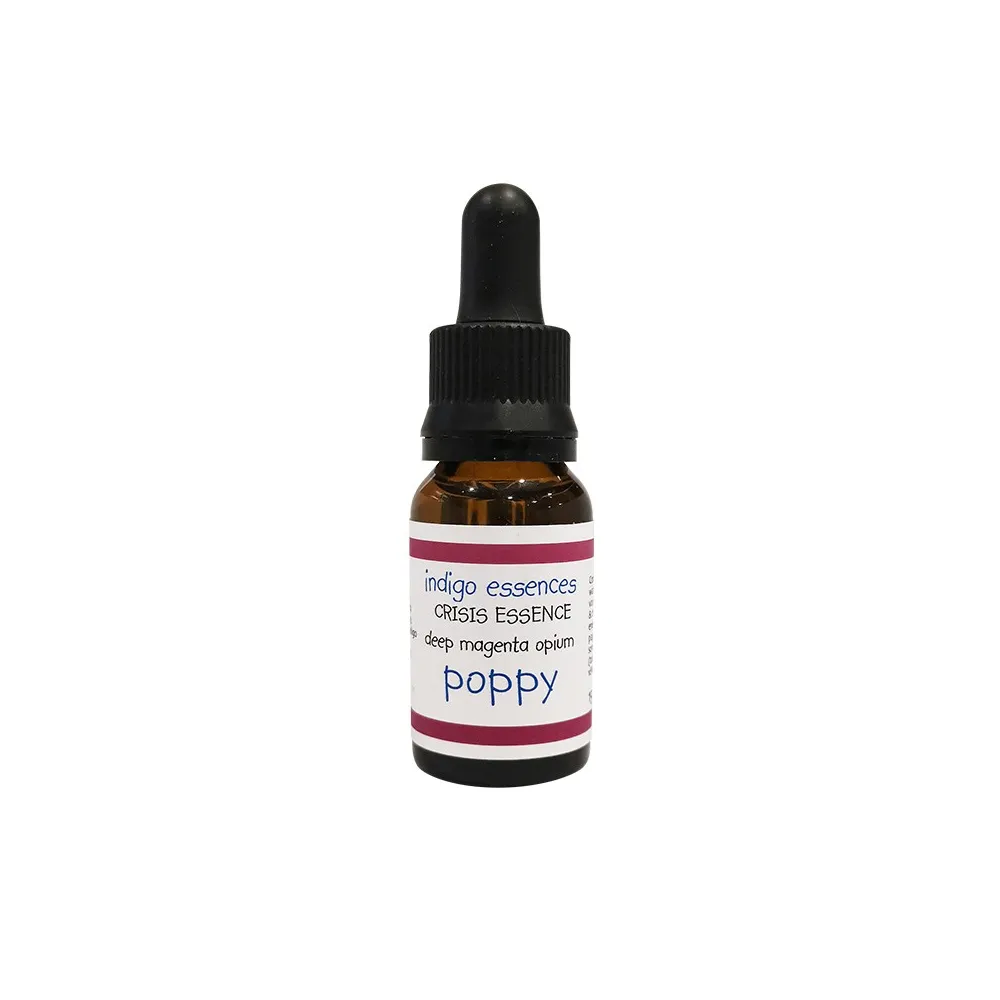 Esencia única de índigo - Amapola de opio magenta intenso (portadora de paz) 15 ml