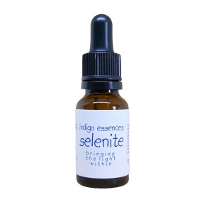 Esencia única de índigo - Selenita (Trayendo la luz interior) 15 ml