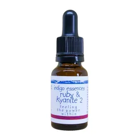 Indigo Single Essence - Ruby with Kyanite n°2 (Feeling the Power Within) 15 ml