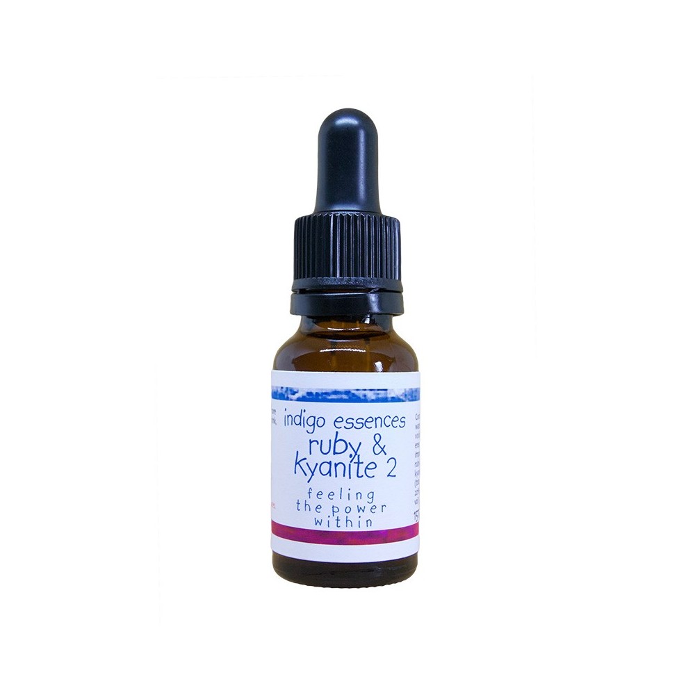 Indigo Essence Unique - Rubis à la Kyanite n°2 (Ressentir la Puissance Intérieure) 15 ml
