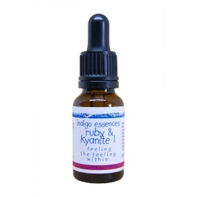 Essenza Singola Indaco - Ruby with Kyanite n°1 (Feeling the Love Within) 15 ml