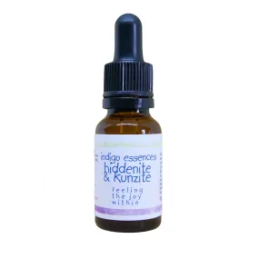 Indigo Single Essence - Hiddenite and Kunzite (Feeling the Joy Within) 15 ml
