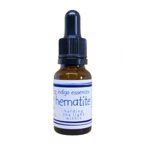 Esencia única Índigo - Hematita (Retiene la Luz Interior) 15 ml