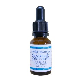 Essence simple d'indigo - Chrysocolle-Gemme-Silice (Écouter l'enfant intérieur) 15 ml