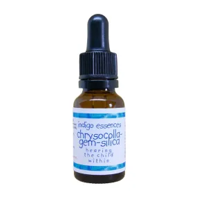 Indigo Single Essence - Chrysocolla-Gem-Silica (Hearing the Child Within) 15 ml