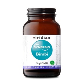 Veganes Nahrungsergänzungsmittel Viridian - Synerbio Bimbi 50g