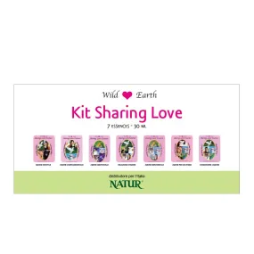 Kit 7 Compound Formulas Wild Earth - Sharing Love 30 ml