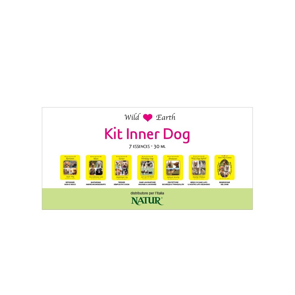 Kit 7 zusammengesetzte Formeln Wild Earth - Inner Dog 30 ml