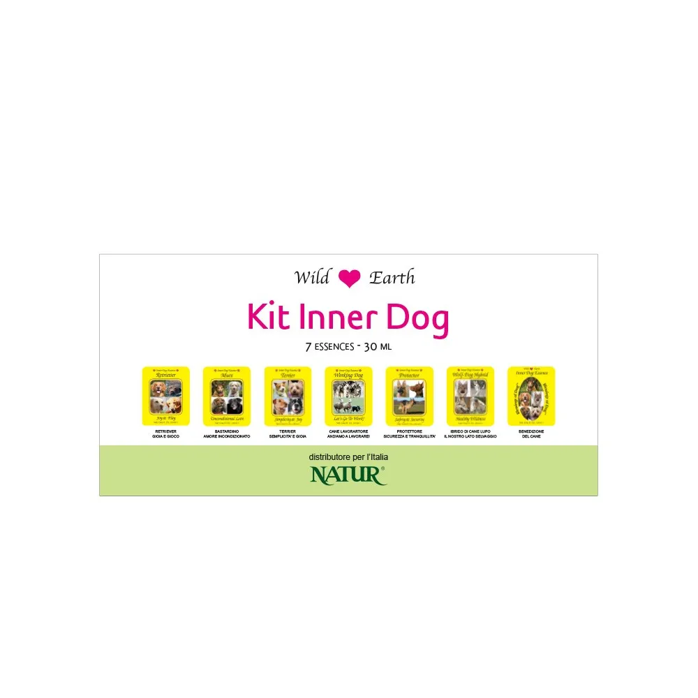 Kit 7 Formule Composte Wild Earth - Inner Dog (Cane Interiore) 30 ml