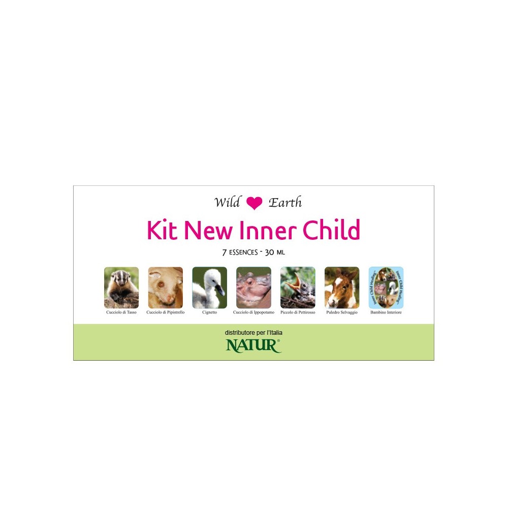 Kit 7 Wild Animal Formulas Wild Earth - Inner Child 30 ml