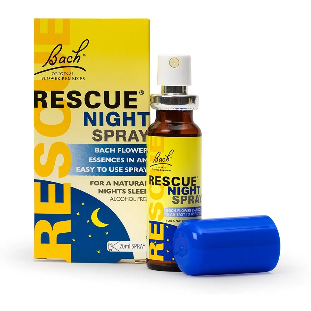 Formule composée Bach Center - Spray de nuit Rescue 20 ml