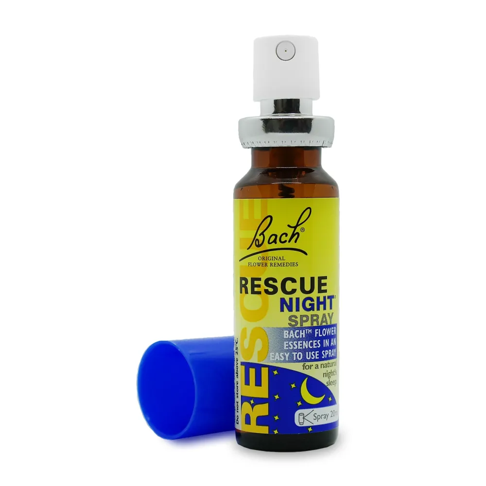 Formule composée Bach Center - Spray de nuit Rescue 20 ml