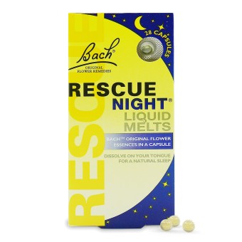 Formula Composta Bach Center - Rescue Night Liquid Melts 28 Cps