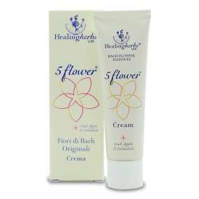 Crema de cinco flores Healing Herbs en tubo o frasco