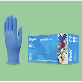 Natur PPE device - Nitrile gloves Pack of 100