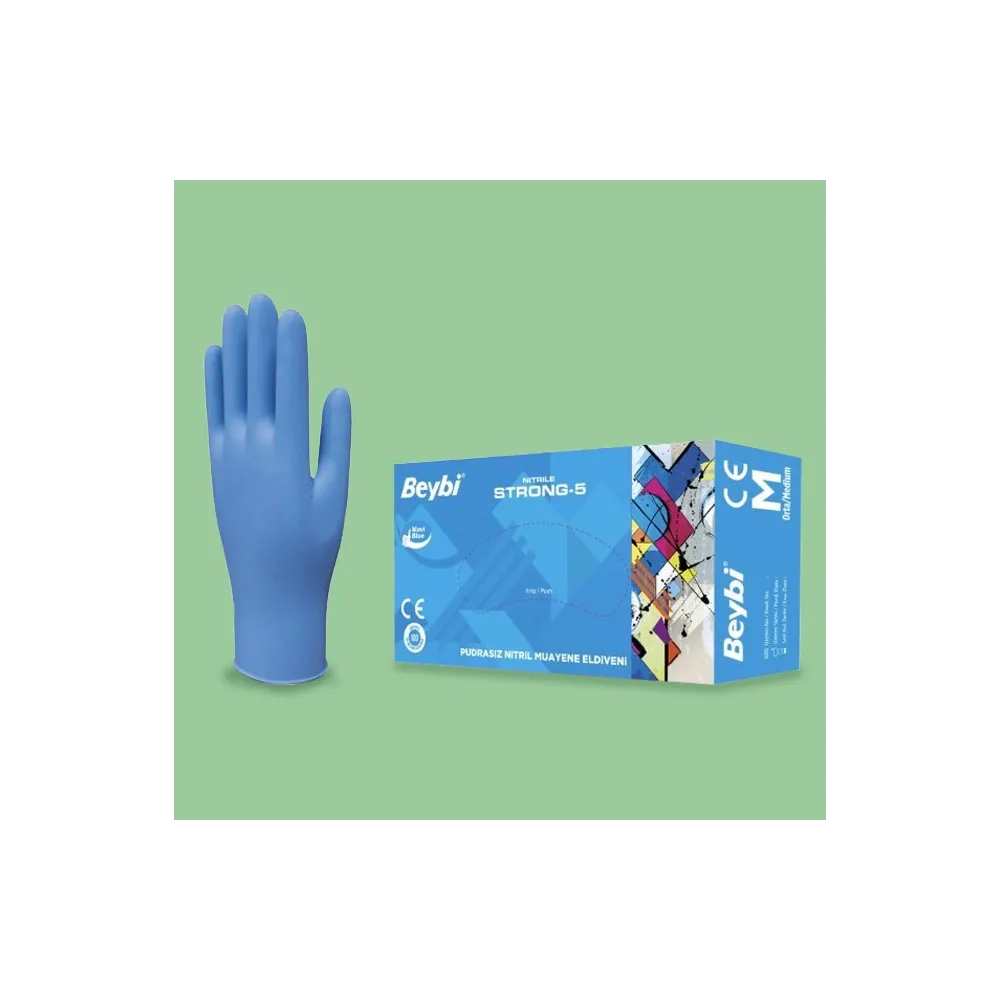 Natur PSA-Gerät – Nitrilhandschuhe 100 Stück