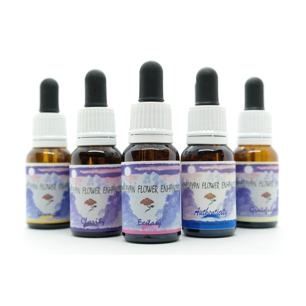 Flower Therapy Kit - Chakra 8 Essenzen Himalaya-Enhancer 15 ml