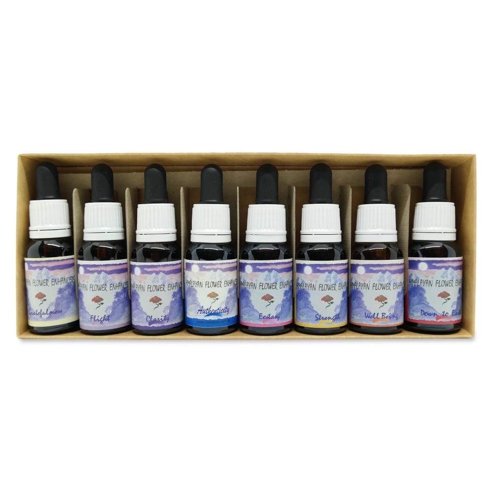 Kit Floriterapia - Chakra 8 Essenze Himalayan Enhancers 15 ml