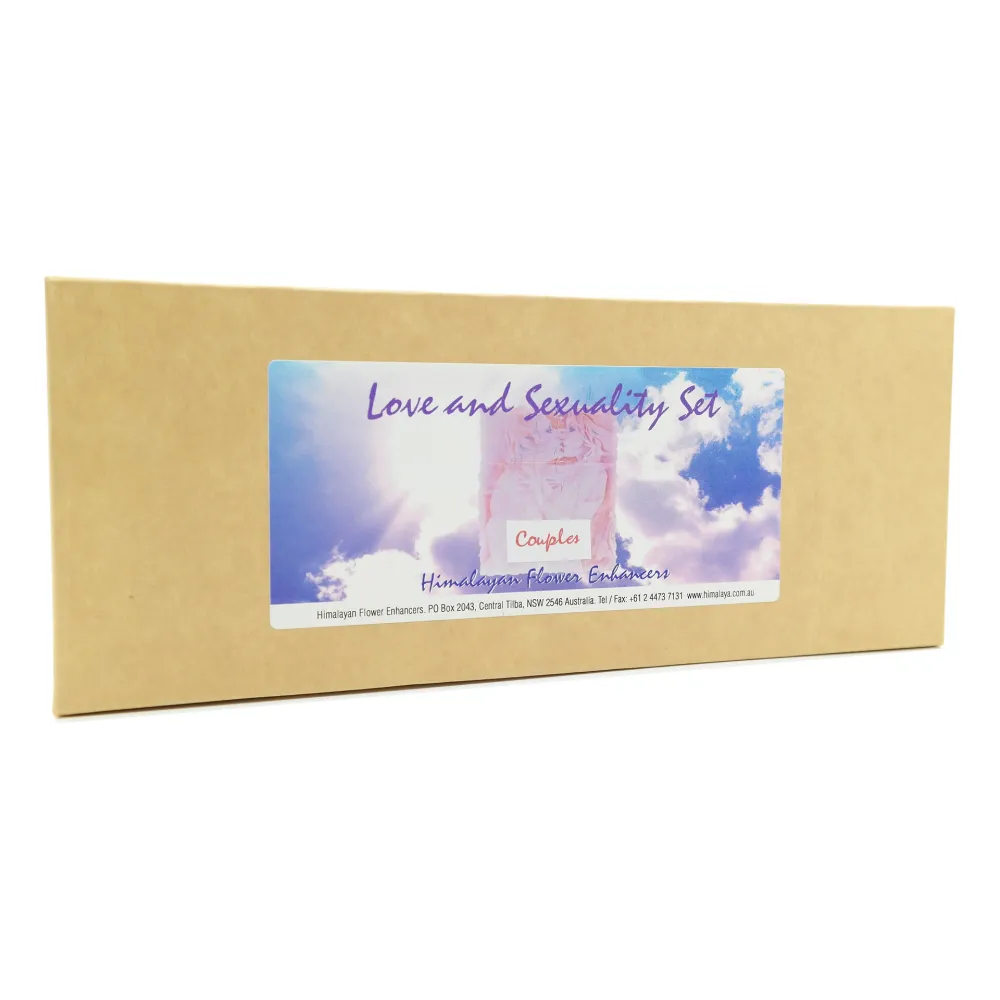 Kit de florothérapie - Amour et sexualité pour couples - 8 essences himalayennes stimulantes 15 ml