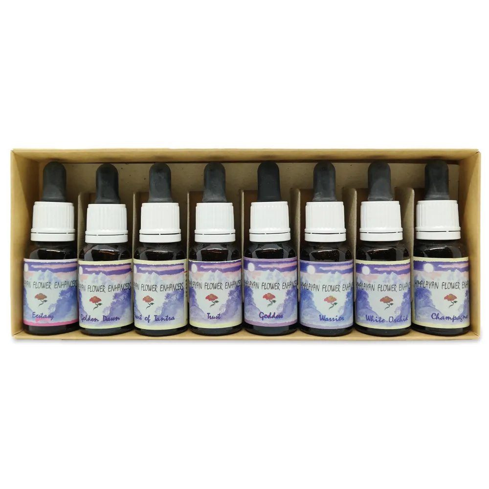 Floritherapy Set – Liebe und Sexualität für Paare, 8 Himalaya-Essenz-Booster, 15 ml