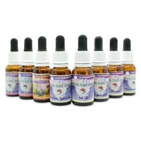 Kit Terapia Floral - Amor y Sexualidad Solteros 8 Esencias Potenciadoras del Himalaya 15 ml