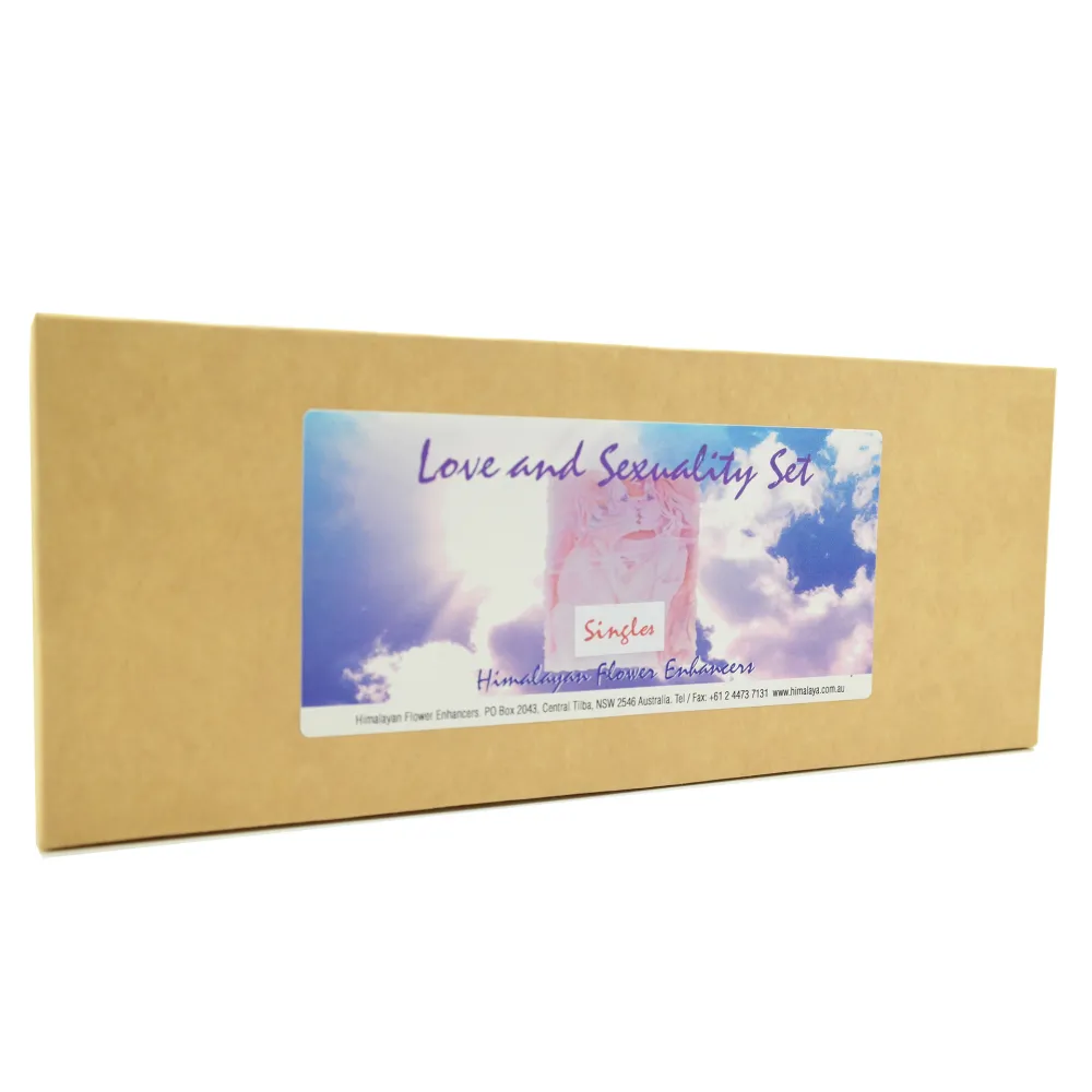 Kit de Floriterapia - Amor y Sexualidad Solteros 8 Esencias Potenciadoras del Himalaya 15 ml