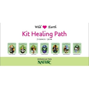 Floritherapy Kit - 7 Wild Earth Compound Formulas - Healing Path (Path of Healing) 30 ml