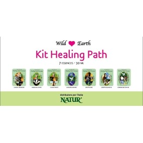 Kit de Terapia Floral - 7 Fórmulas Compuestas de Tierra Salvaje - Camino de Sanación 30 ml