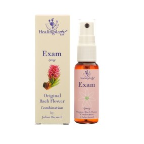 Mezcla de flores de Bach Healing Herbs - Spray de concentración para exámenes