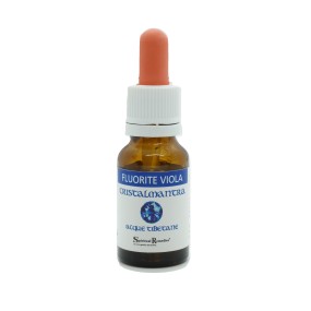 Eau tibétaine Cristalmantra Essence unique - Fluorite violette 15 ml