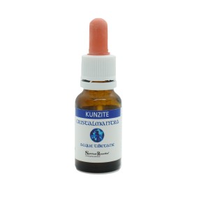 Essence unique de cristal Crystalmantra des eaux tibétaines - Kunzite 15 ml