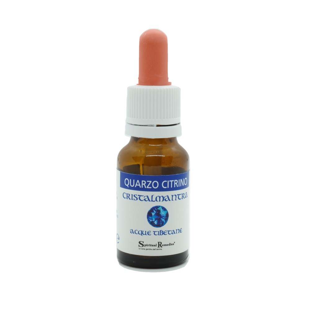 Essenza Singola Acque Tibetane Cristalmantra - Quarzo Citrino 15 ml