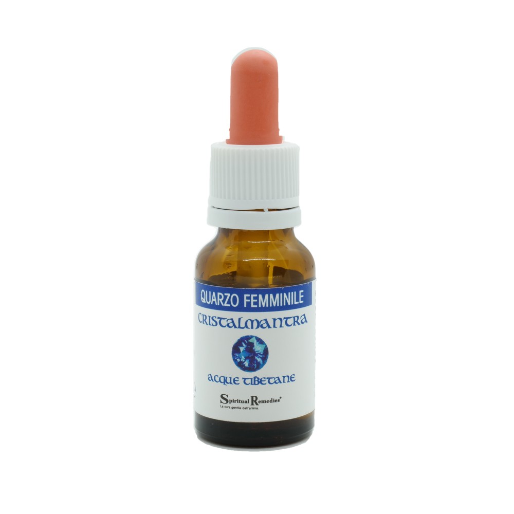 Essenza Singola Acque Tibetane Cristalmantra - Quarzo Femminile 15 ml