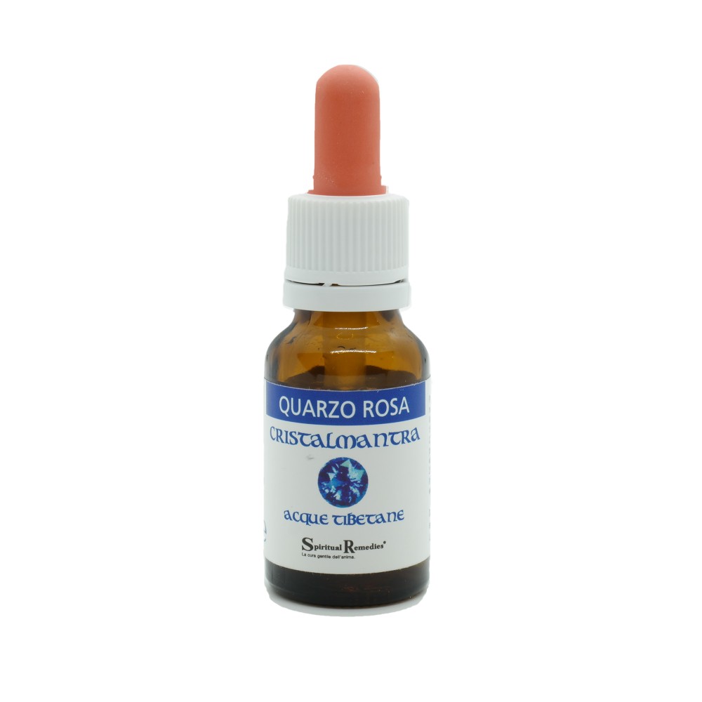Einzelessenz Tibetan Waters Cristalmantra - Rosenquarz 15 ml