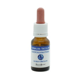 Eau tibétaine Cristalmantra Essence unique - Tourmaline tricolore 15 ml